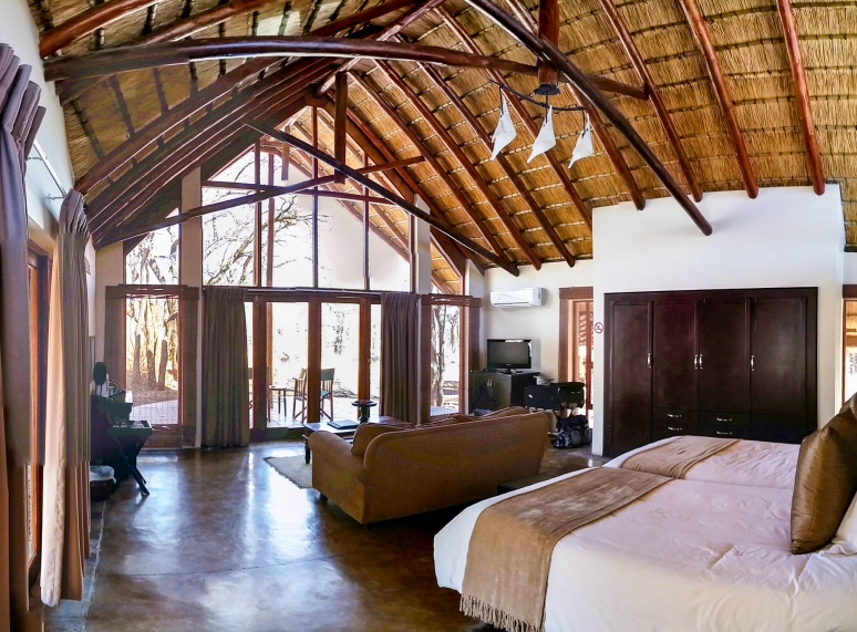 Accommodations at the Black Rhino Lodge